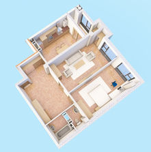 Centru Apartament cu 2 camere, 61 m², Centru, Cricova,...