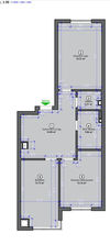 Centru Apartament cu 2 camere, 67 m², Centru, Ungheni
...
