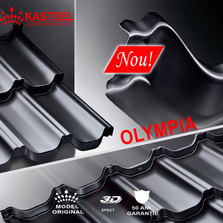 Material de acoperire Olympia acoperiş nou la Kasteel - efect 3D!
OL...