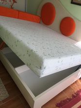 Mobilier Pat matrimonial unical, 160x200 cm, foarte cali...