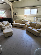 Mobilier Кожаная мягкая мебель 3+2+1+пуф.Italsofa.
----...