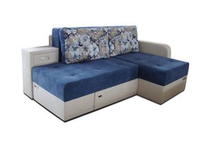 Mobilier Canapea de colt IM Narcis 2 Blue/ Flowers.
---...