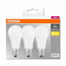 Iluminat Set 3 becuri LED Osram Base Classic A100, E27, ...