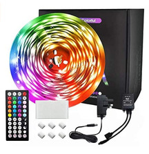 Iluminat Banda RGB LED 10/20m cu equalizer + telecomanda...