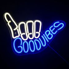 Iluminat 40x25cm Logo Neon Good Vibes
------
lucreaza ...