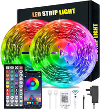 Iluminat Banda LED 30M Светодиодные RGB ленты питание
-...