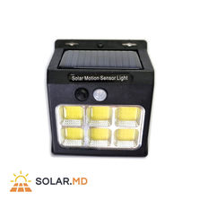 Iluminat Lampă de perete exterior 6 COB LED cu senzor de...