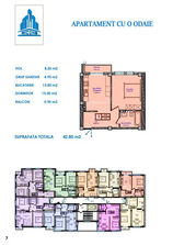 Durlesti Apartament cu 2 camere, 62 m², Durlești, Chișin...