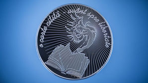 Antichitati Ziua Cărții 50 lei . Monedă comemorativă din se...